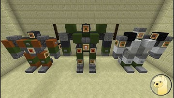 Minecraft - How To Build Transformers 4 Junkheap Robot Mode!