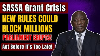 SASA Grant Crisis: New Rules May Block Payments to Millions – Parliament in Uproar!