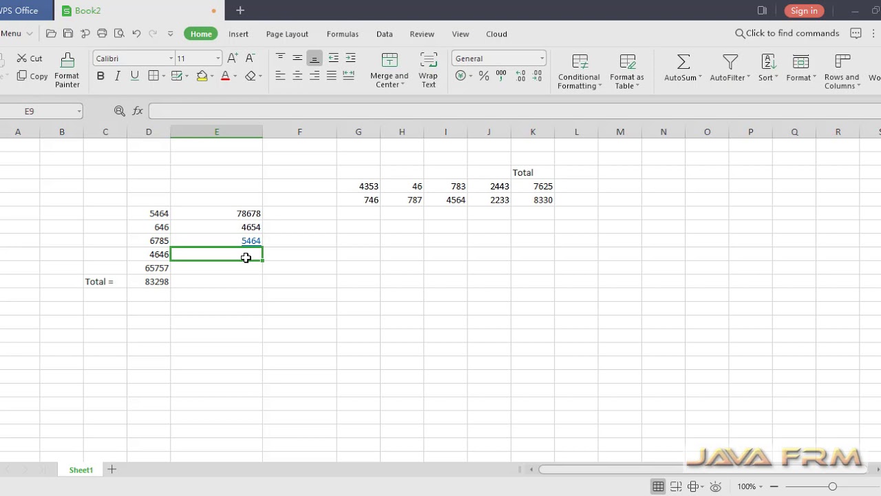 How To Create Chart In Wps Spreadsheet