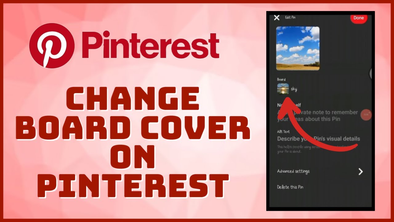 Pinterest Customize How to Change Board Cover on Pinterest 2024 (QUICK & EASY!) | Customize ...