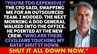 I Was Fired to Cut Costs — Then a General EXPOSED the CFO Who Humiliated Me