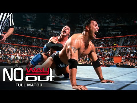 FULL MATCH - Kurt Angle vs. The Rock – WWE Title Match: WWE No Way Out 2001