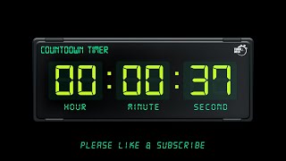 37 SECONDS TIMER - 1080p - COUNTDOWN TIMER