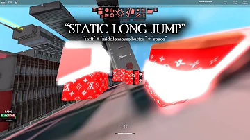 How do you jump in parkour on Roblox?