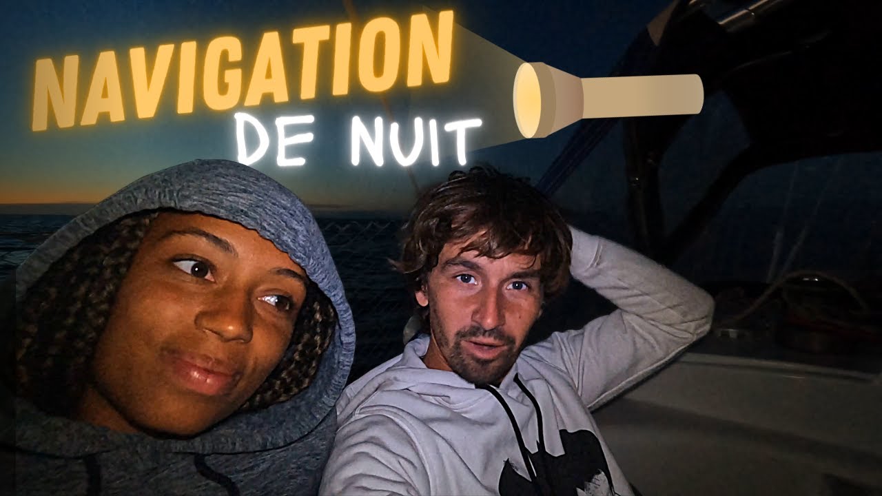 Navigation DE NUIT vers l'ITALIE #voiliercoraille