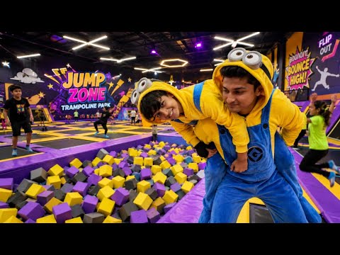 Piyush Gaya Trampoline park 🏞️ 