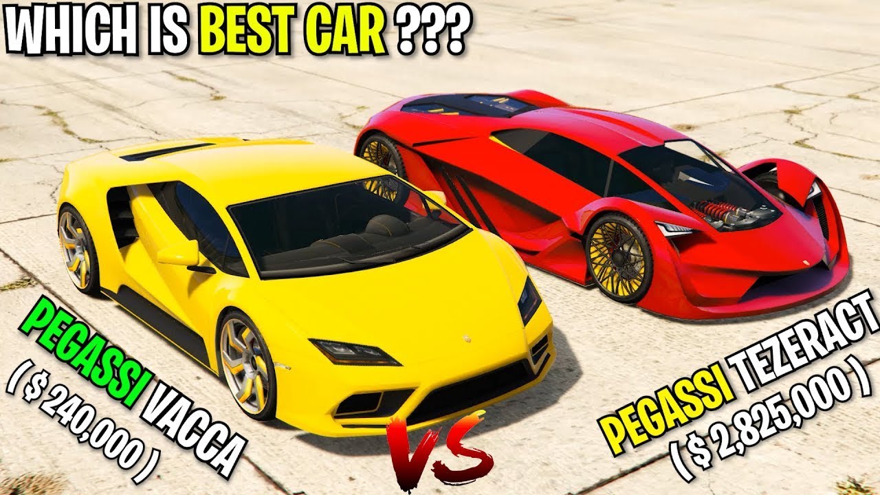 PEGASSI TEZERACT VS PEGASSI TEMPESTA   WHICH IS BEST CAR   GTA 5 ONLINE