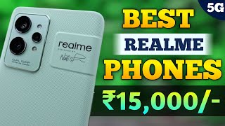 5 Best REALME Phone Under 15000 in 2024 | 8GB RAM | 4K | SD888 | Best 5G Phone Under 15000