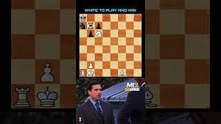 SUPER TRICKY MATE IN 2 ♟️#shorts #chess #chesspuzzle