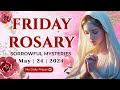 HOLY ROSARY FRIDAY 🟠 SORROWFUL MYSTERIES OF THE ROSARY🌹 MAY 24, 2024 | COMPASSION AND MOTHERLY LOVE