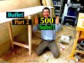 Diy: How to Build a Custom Buffet Server Table Cabinet Part 2 Diy: How to Build a Custom Buffet Server Table Cabinet Part 2