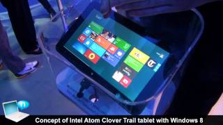 Intel Clover Trail tablet concept with Windows 8