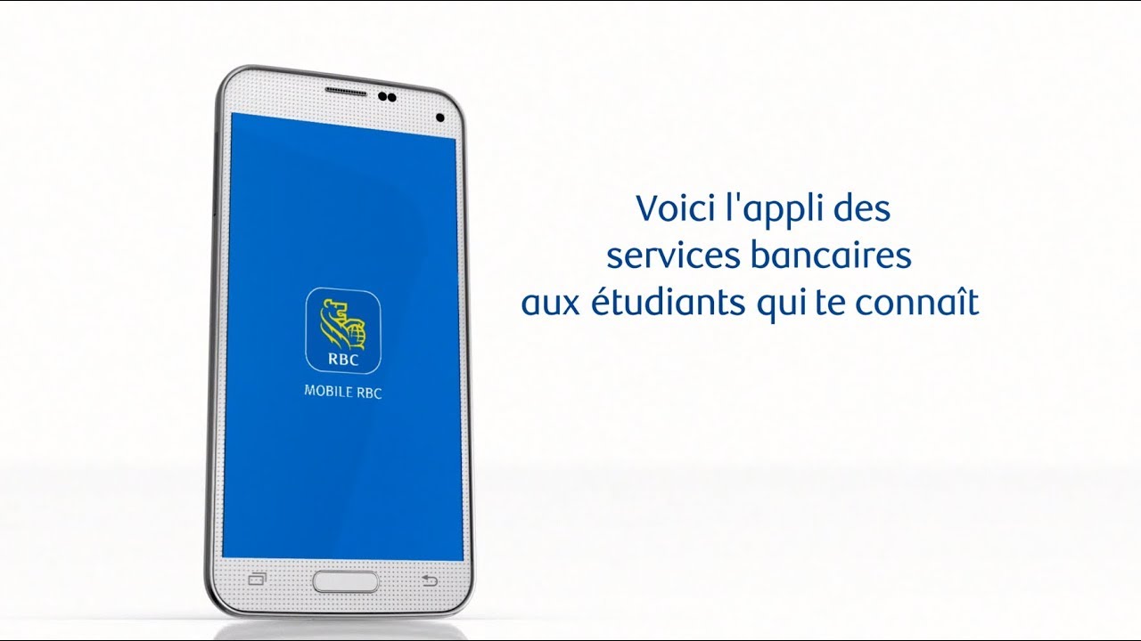 rbc bank Mobile RBC étudiant - personnalisation (Offre aux étudiants )