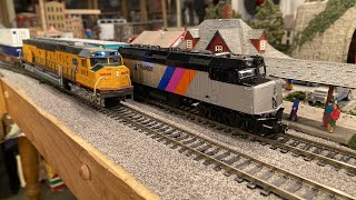 Running Trains on the HO Scale Layout Live