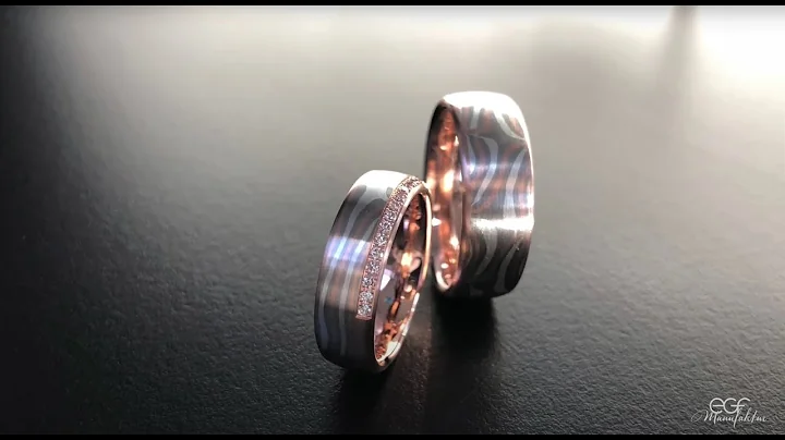 egf  How Mokume Gane wedding rings are manufactured