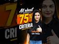 😱 75% Criteria Explained in 1 Minute! CBSE 2026 | JEE 2026 #jee #cbse #boardexam #class12 #iit