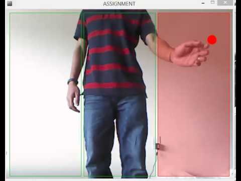 kinect-primesense depth sensing - YouTube