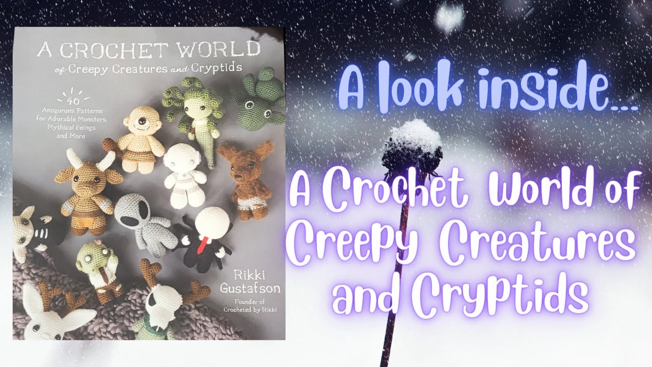 a crochet world of creepy creatures and cryptids fairy｜TikTok Search