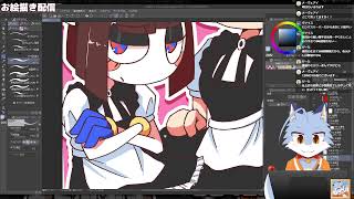 【お絵描き】朝活お絵描き：ラガポム描く【2時間くらい】
