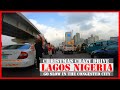 Crazy bike ride in the go-slow Of Lagos Nigeria - transport issues in the congested Nigerian city