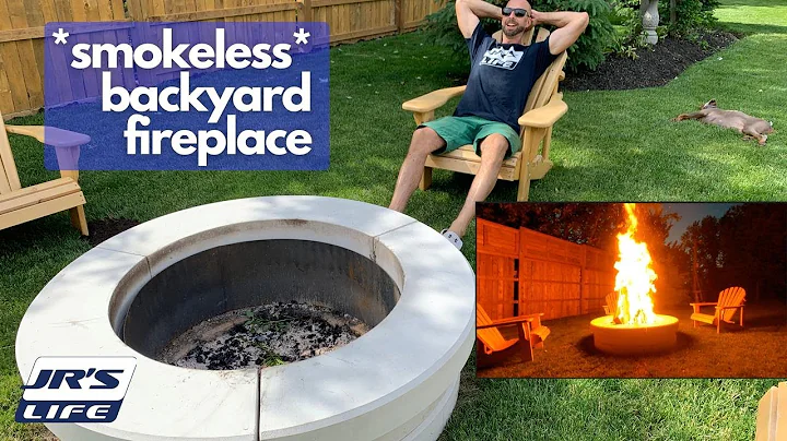 A DIY *SMOKELESS* Fire Pit That Actually Works! | Blew up my fire pit to show ya | JR’S Life