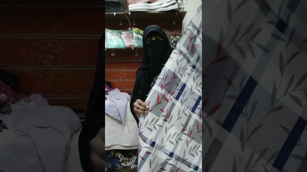 طريقة قص ملايه سرير كبير بطريقة بسيطة جدا للمبتدئين