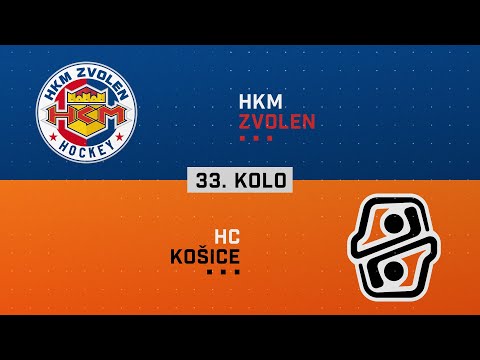 33.kolo HKM Zvolen - HC Košice HIGHLIGHTS