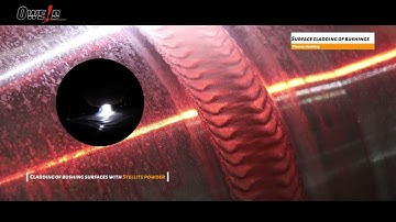 PTA welding machine—Surface cladding of bushings#plasma#cladding#claddingmachine#bushings
