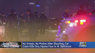 Investigation ongoing after shooting kills one, leaves four injured in Baltimore