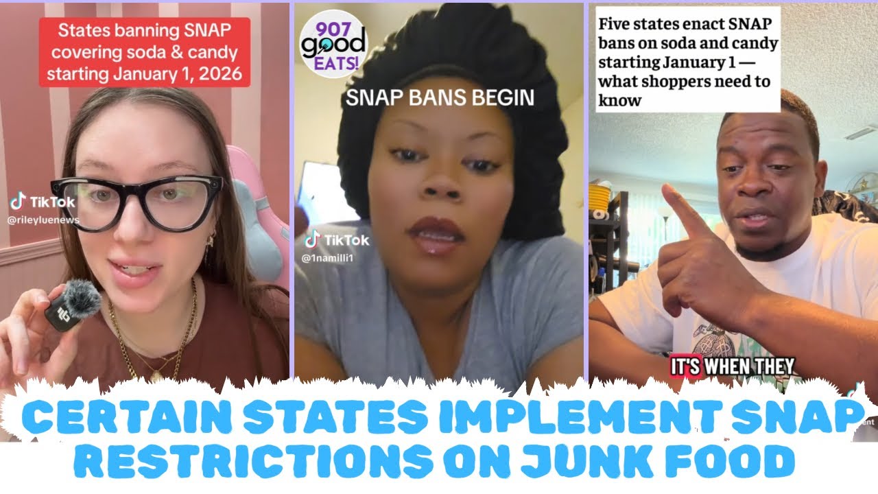 5 States Begin Snap Junk Food Ban