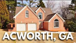 Massive Acworth Home Tour | 6 Beds + Finished Basement | 2102 Kendall Close NW, Acworth, GA
