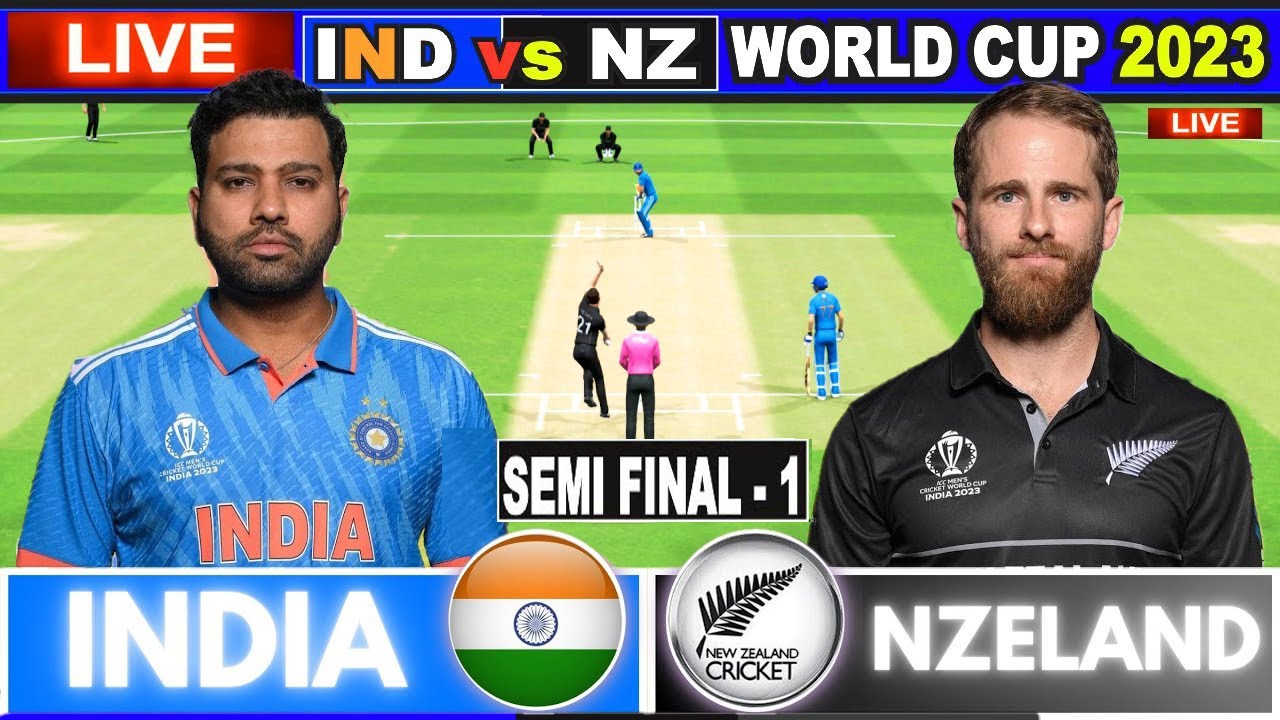 Live: IND Vs NZ, ICC World Cup 2023 | Live Match Today | India Vs New ...