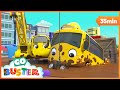 Buster Saves the Day - Stuck in the Mud! | Go Buster | Baby Cartoon | Kids Video