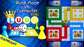 LUDO Game On Mobile | LUDO King Mobile Rush Mode Vs Computer | Board Games | Gameawy screenshot 4