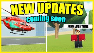 UPCOMING UPDATES In Emergency England | Roblox