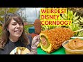 Trying Disney’s New Pickle Corndog & Other New Downtown Disney Treats