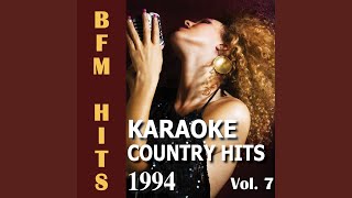 Video thumbnail of "BFM Hits - Take These Chains from My Heart (Originally Performed by Lee Roy Parnell) (Karaoke Version)"