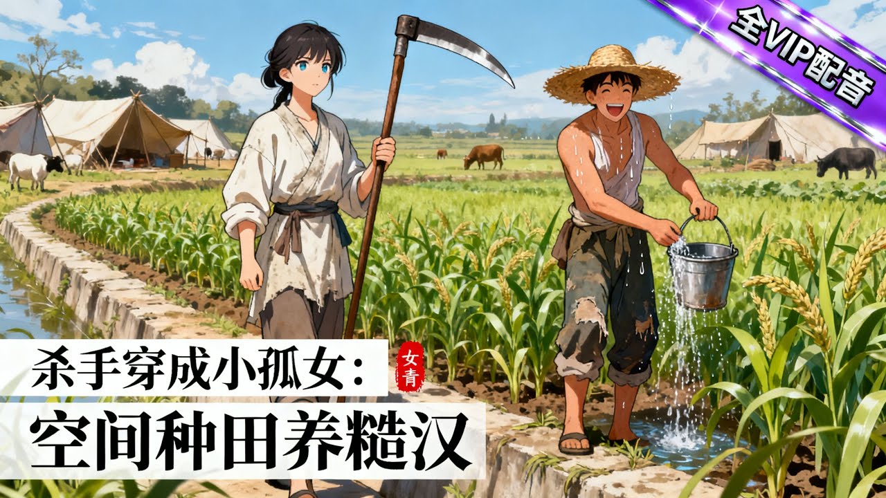【完结】《殺手穿成小孤女：空間種田養糙漢》頂級殺手顧青穿成被親戚欺凌的孤女，面對棍棒謀財她反手暴打，意外激活隨身農場空間，帶着撿來的糙漢一起發家致富虐渣打臉。#古言小說#种田文#完結文