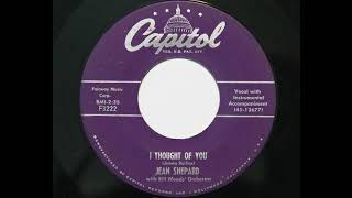 Jean Shepard - I Thought Of You (Capitol 3222)