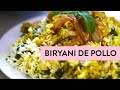 Biryani de Pollo - Como Hacer Arroz Con Pollo Estilo Indio