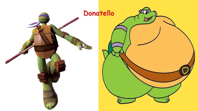 Ninja Turtles Female Version and Human Version - TMNT 2012 In Real