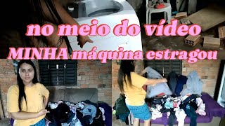 Um Inesperado Aconteceu Colocando Roupa Lavar