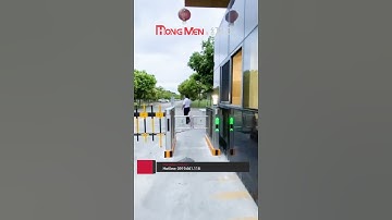 Báo giá 1# Cổng Flap barrier - Cửa Flap barie HongMen