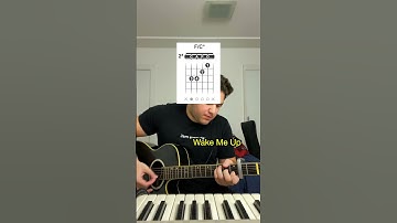 Thumbnail of How To Play "Wake Me Up" by Avicii - Capo on 2nd - #guitar #guitarcover