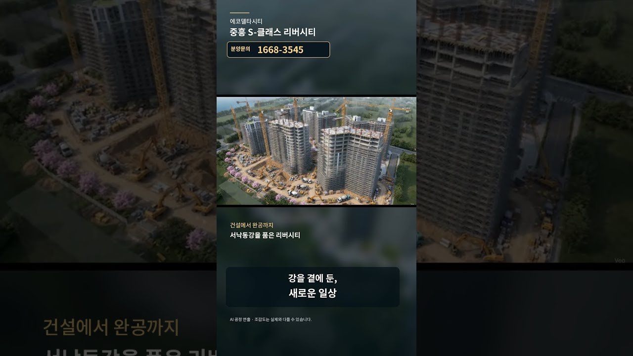 부산에서 리버뷰 59㎡ 찾으세요?｜에코델타시티 중흥 S-클래스
