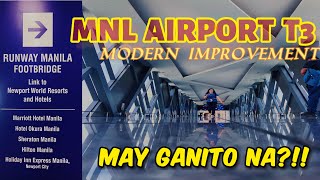 RUNWAY MANILA in NAIA TERMINAL 3 | Link Bridge to NEWPORT CITY | WALK TOUR 4K