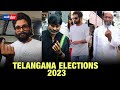 Telangana Elections: Jr NTR, Chiranjeevi, Allu Arjun, Md Azharuddin, BRS MLC K Kavitha cast vote