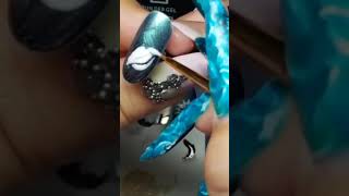 Юлия Билей  - Морские мотивы / Julia Biley - Marine manicure nail art Periscope