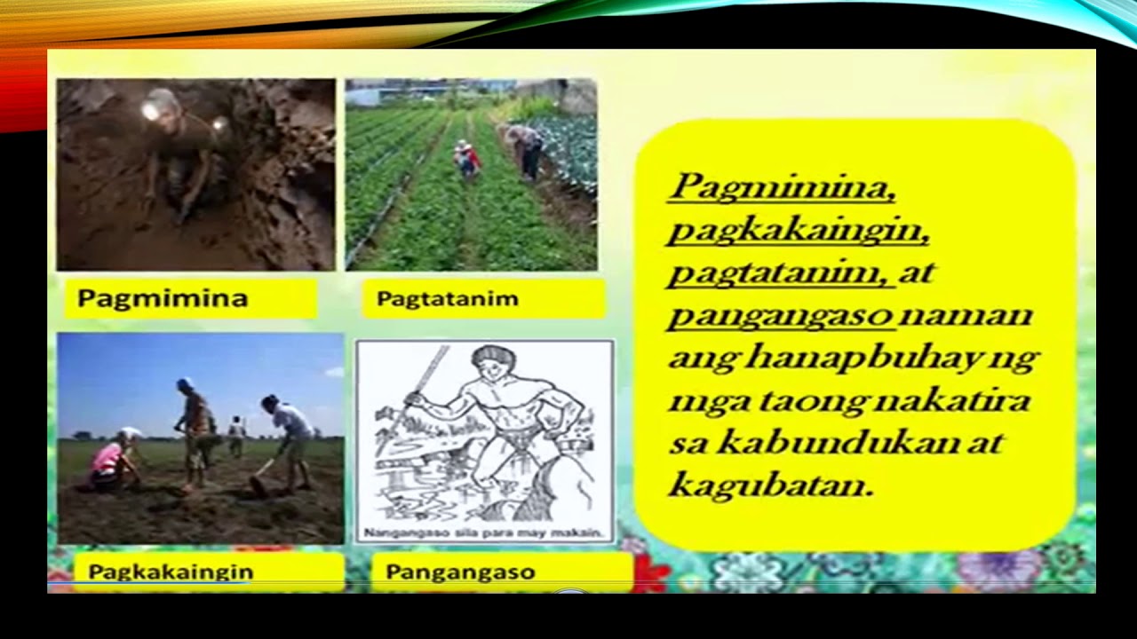 Uri Ng Pamumuhay Ng Mga Pilipino Noong Unang Panahon Pinas Lumaki Unamed