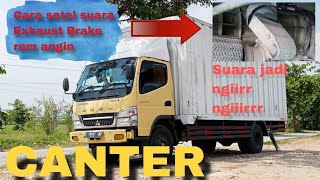 Setel suara Truk Canter/ Setel Exhaust Brake